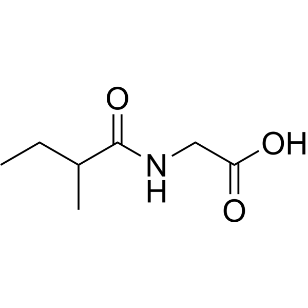 N-(2-Methylbutyryl)glycine 52320-67-9